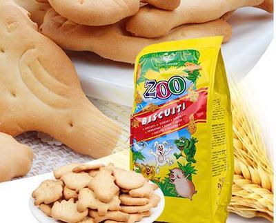 zoo動物形撲克形餅干羅馬尼亞進(jìn)口食品特產(chǎn)兒童零食小吃100